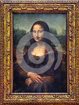 Mona Lisa at Louvre Museum